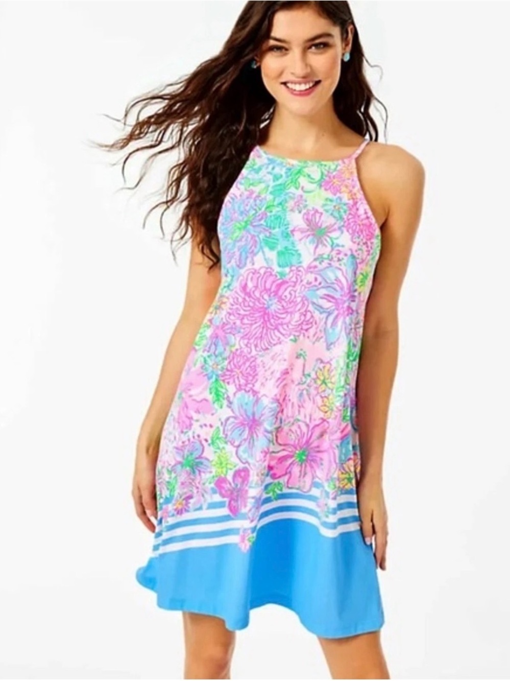 Lilly Pulitzer Margo Multi Paradise Found Engineered Dress Size XXL NWOT